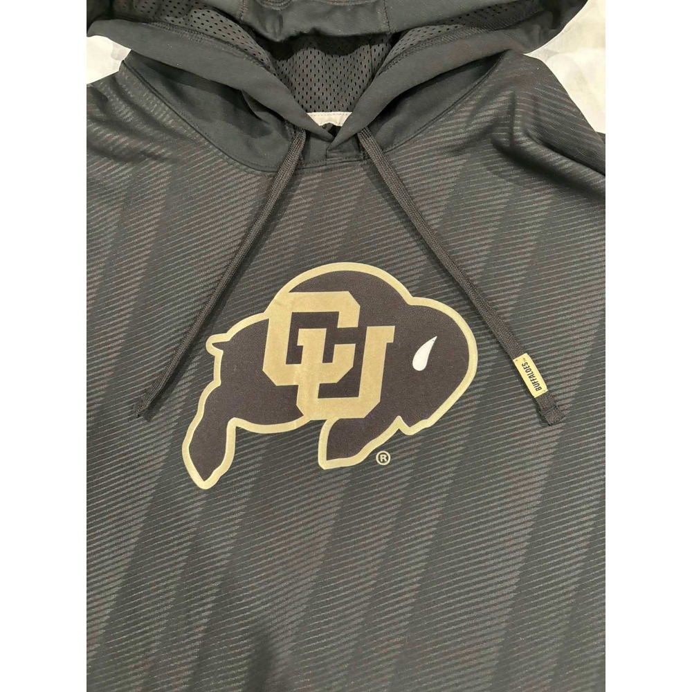 Nike Therma-FIT Colorado Buffaloes Hoodie Mens XXL Black CU Pullover Sweatshirt - Picture 2 of 14